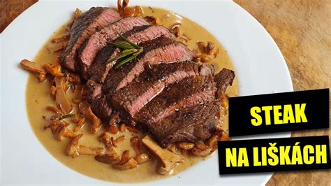 Teľací steak s omáčkou