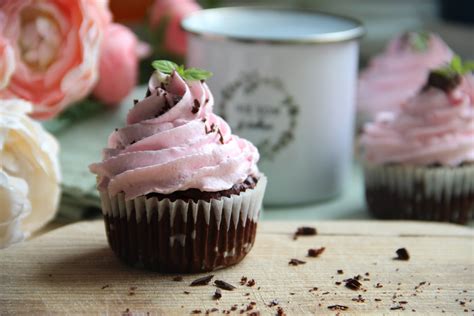 Cviklové brownie cupcakes