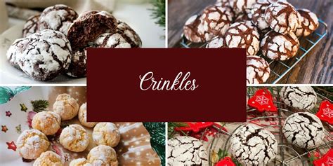 Crinkles sušienky rôznych príchutí