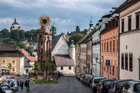 Námestie Svätej Trojice v Banskej Štiavnici