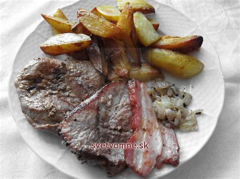 Marinované bravčové steaky