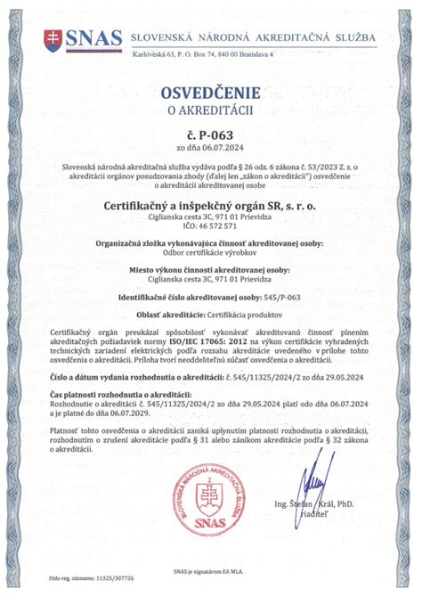 Certifikácia a testovanie produktov