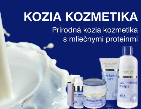 Kozmetika z kozieho mlieka