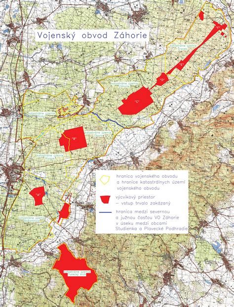 Mapa územných obvodov úradov práce v SR
