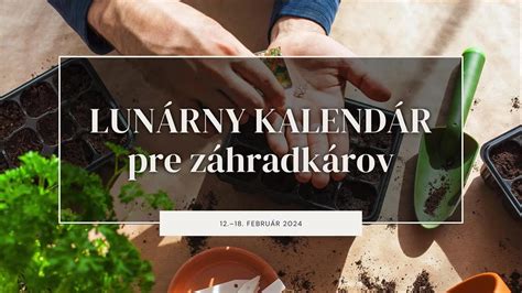 Schéma lunárnych fáz pre záhradkárov