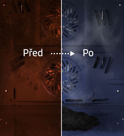 Schéma pyrolytického čistenia rúry