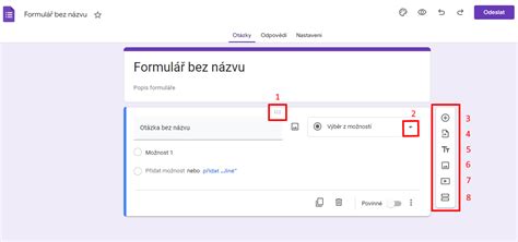 Príklad elektronického formulára výkazu s označenými vyplniteľnými a automatickými poliami