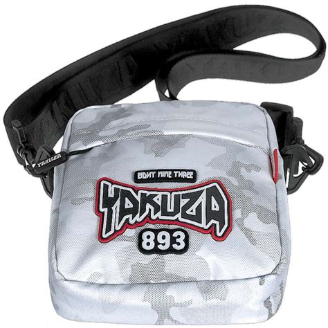 Biela pánska taška cez plece Yakuza