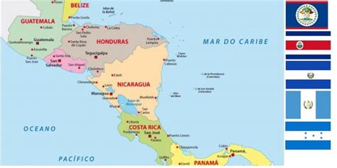 Mapa pôvodu šalvie hispánskej v Strednej Amerike