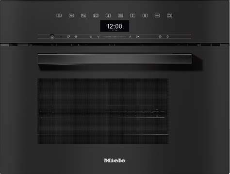 detail ovládacieho panelu a vnútorného priestoru rúry Miele