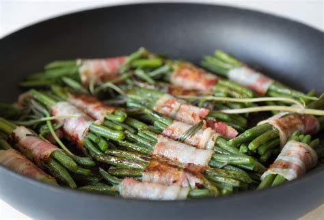 Zelené fazuľky a pancetta