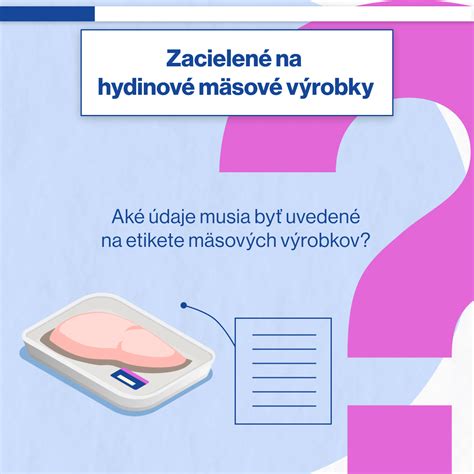 Zloženie potravín a označovanie E-čiek