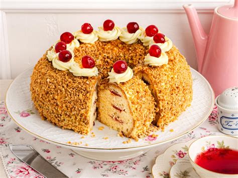 Finálny vzhľad Frankfurter Kranz s krokantom