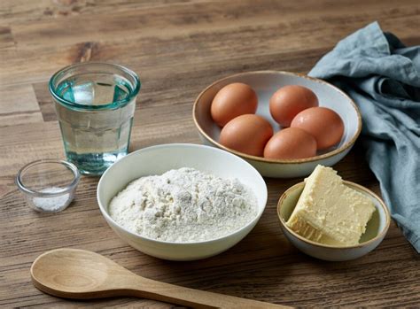 Základné ingrediencie na odpaľované cesto