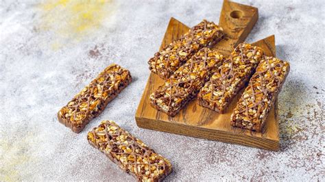 Domáce granola tyčinky