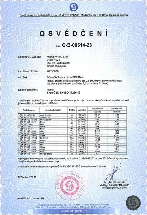 Certifikáty kvality a bio