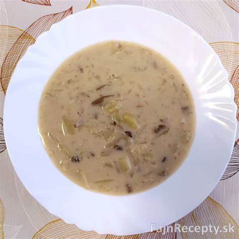 Zemiaková polievka s hubami