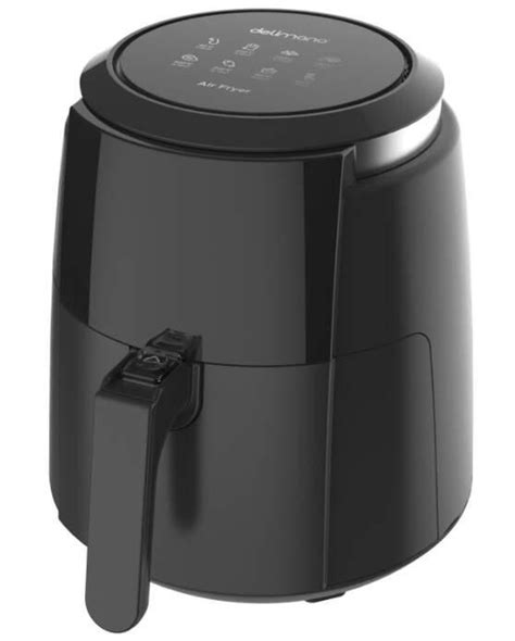 Delimano Deluxe Noir teplovzdušná fritéza a jej funkcie