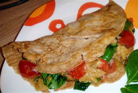 Slané ovsené palacinky so zeleninou