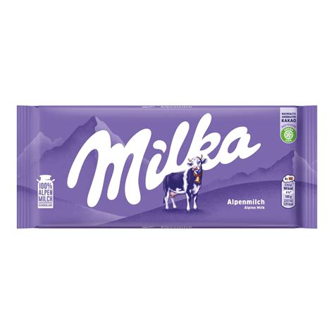 Zloženie čokolády Milka