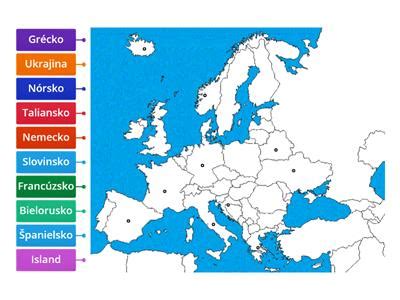 Mapa Potvoríc s označenými reštauráciami