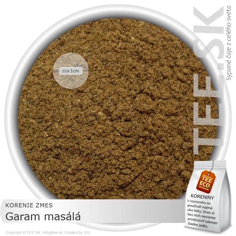 Celé a mleté korenie Garam Masala