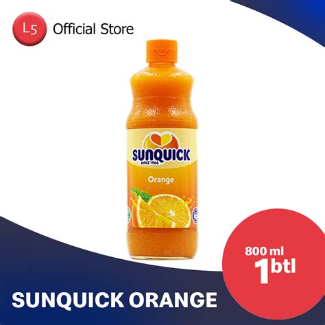 Fľaša sirupu Sunquick s ovocím