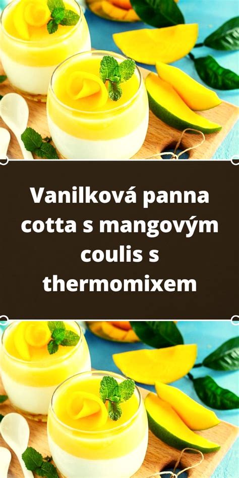 Fotografia tvarohových pirohov s mangovým coulis