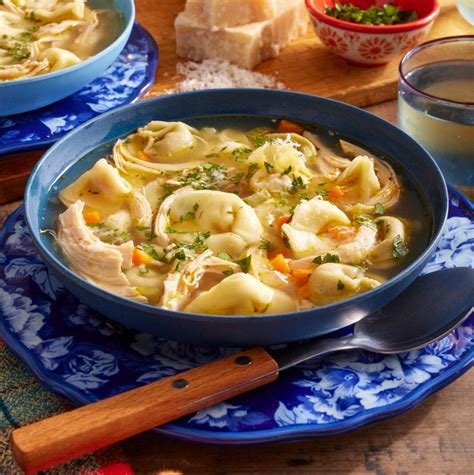 tortellini v zeleninovom vývare
