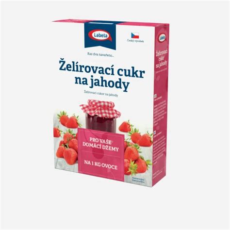 Jahody a želírovací cukor