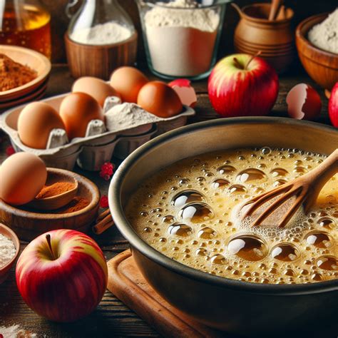 Základné ingrediencie na jablkovú galetku