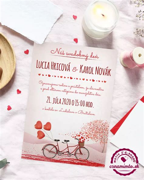 Ilustrácia svadobného oznámenia s rybacím motívom