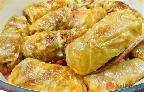 Tradičné plnené kapustné listy
