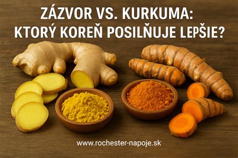 Kurkuma - koreň a prášok