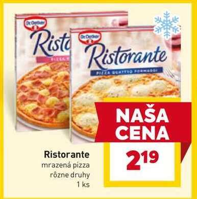Rôzne tvary pizza štangel