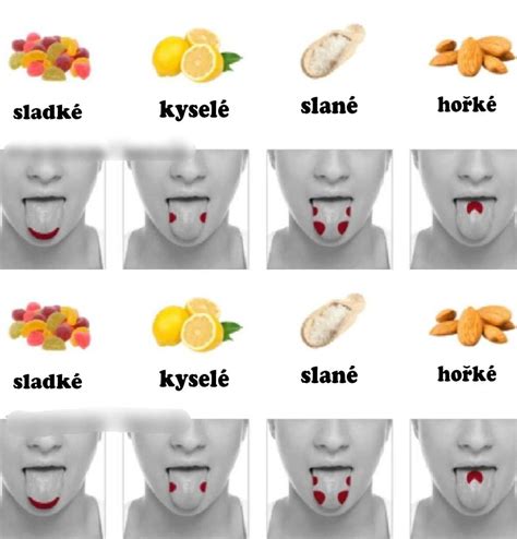 Tabuľka s minerálmi a vitamínmi ovplyvňujúcimi chuť na sladké