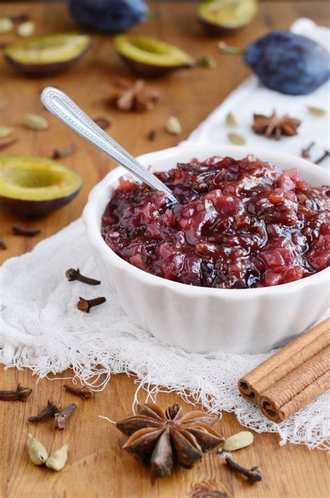 Domáce slivkové čatní s chilli