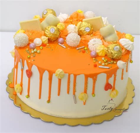 Príklady zdobenia drip torty