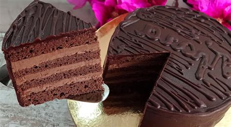 Čokoládová dvojposchodová torta