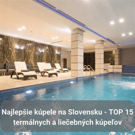 Záber na slovenské kúpele s termálnou vodou