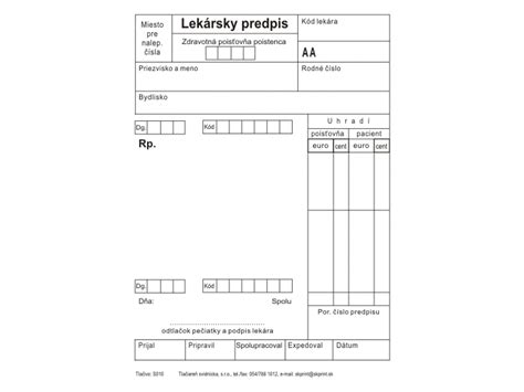 Lekársky predpis pre bezlepkové potraviny