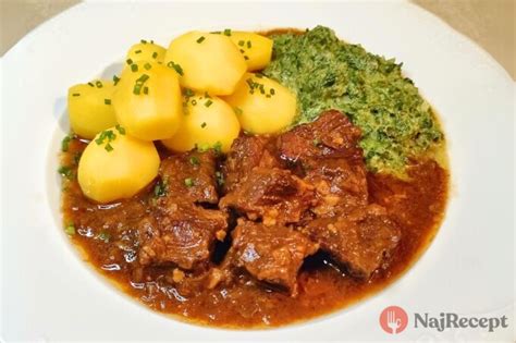 Hovädzie ragú so špenátom