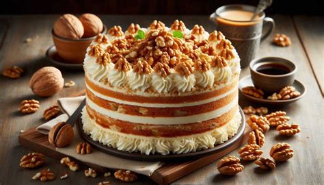 Ilustrácia viedenskej orechovej torty