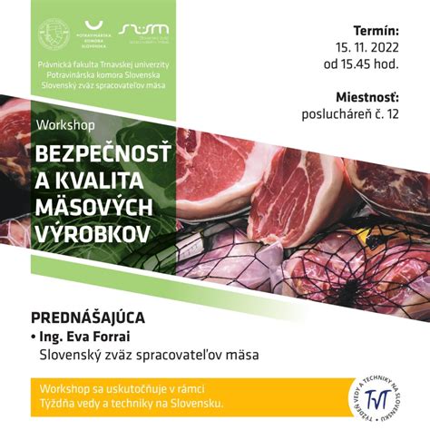 Zložky pre výrobu mäsových výrobkov