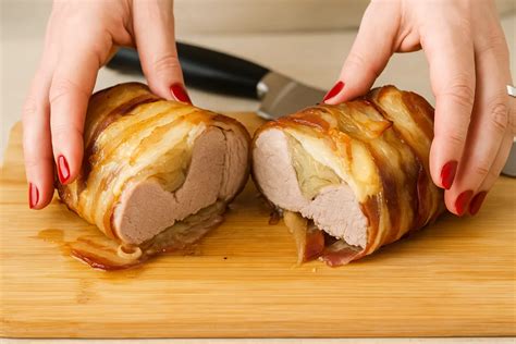 Stejk obalený v slanine