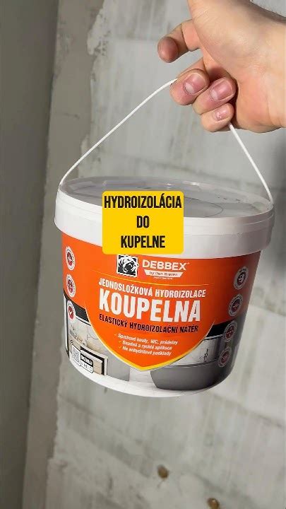 Aplikácia hydroizolácie v kúpeľni