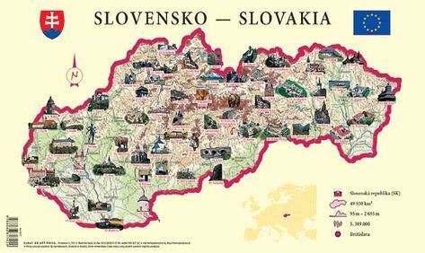 Mapa Slovenska s tradičnými ingredienciami pre polievky