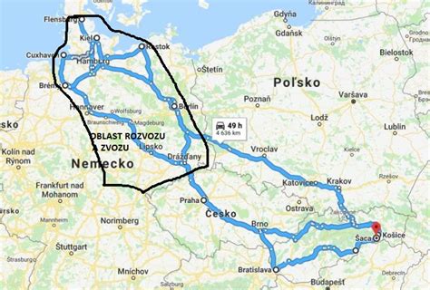 Mapa balkánskej migračnej trasy do Nemecka