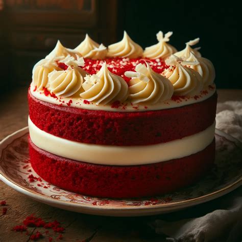 Rôzne varianty Red Velvet dezertov