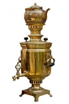 Ruský samovar a čaj